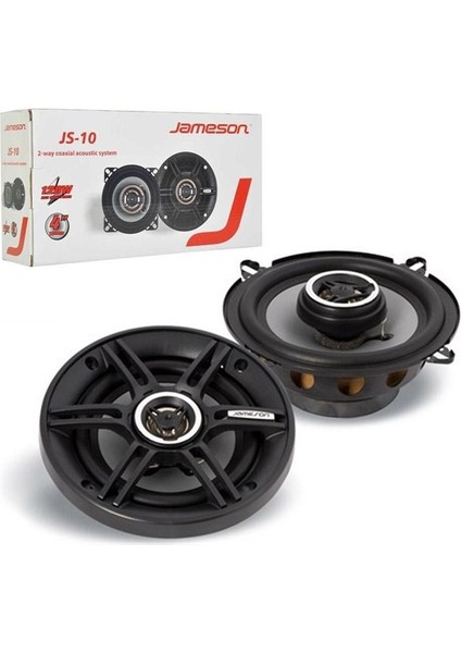 Oto Hoparlör 10CM 120W 2 Adet Jameson Js-10