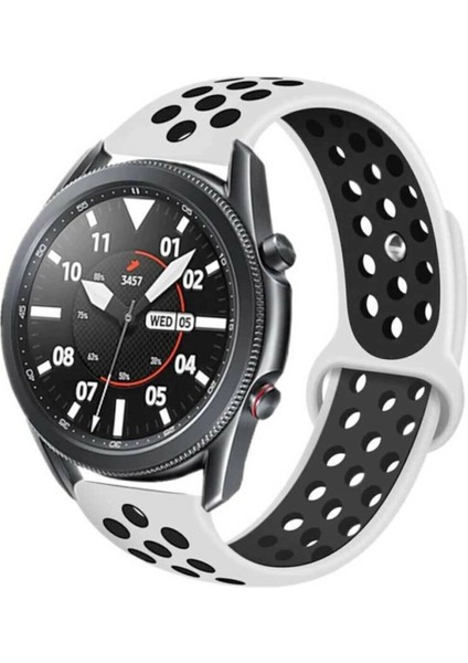 Huawei Watch Gt2 46 mm Delikli Spor Renkli Silikon Kordon