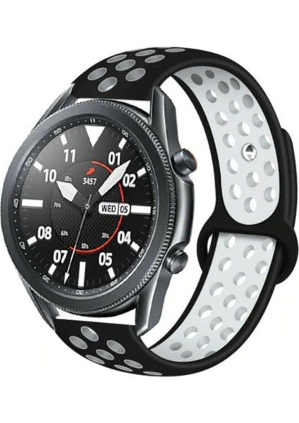 Huawei Watch Gt2 46 mm Delikli Spor Renkli Silikon Kordon