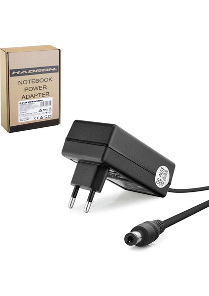 Akü Bisiklet Şarj Adaptörü 48V 0.5A 2.5x5.5mm Hadron HD-8854