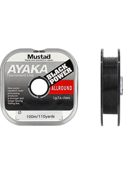 Ayaka Black Power Allround 0,16MM 100MT