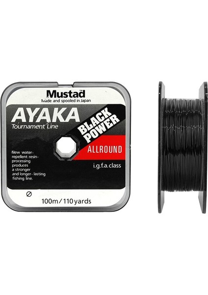 Ayaka Black Power Allround 0,80MM 100MT