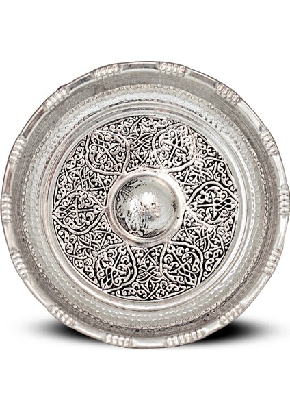 Hamam Tası 20 cm Makine İşleme Kalay