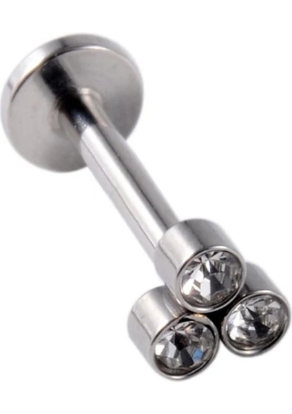 Cerrahi Çelik Labrent Piercing 6 mm - Altın Rengi