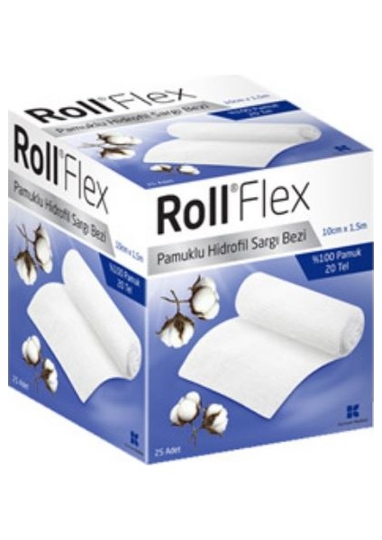 Flex 10CM x 1.5m Sargı Bezi