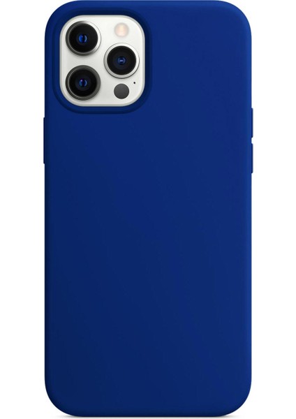 Apple iPhone 12 Pro Kılıf Liquid Lansman Silikon Lacivert fiyatları