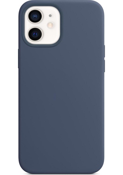 Apple iPhone 12 Kılıf Liquid Lansman Silikon Gri fiyatları
