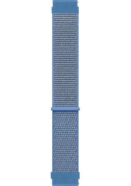 Samsung Galaxy Watch 4 44MM Hasırlı Kordon Woven Sport Loop Mavi