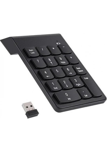 Kablosuz Numpad Numerik Keypad Klavye Wireless