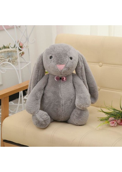 Papyonlu Uzun Kulak Bunny Peluş Tavşan Yumuşak Uyku Arkadaşım 65 cm fiyatları