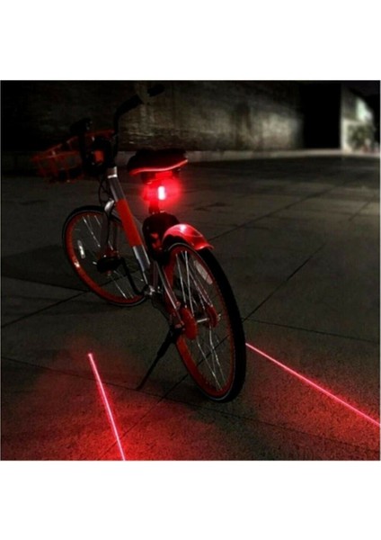 Bisiklet Lambası Lazer Şeritli Güvenlik Arka Stop Lamba LED Işık fiyatları