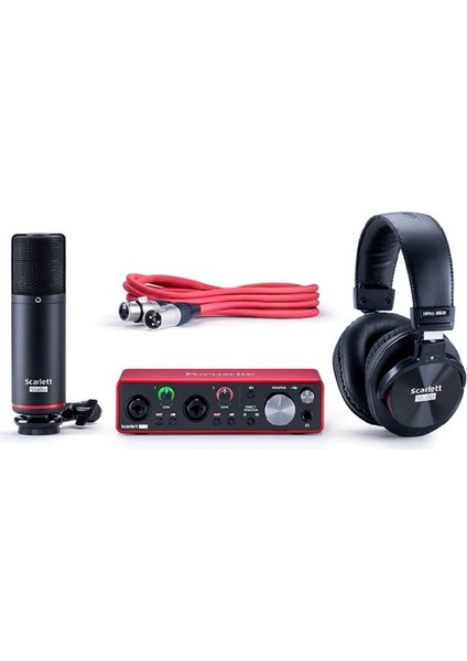 Scarlett 2i2 Gen 3 Studio Paketi