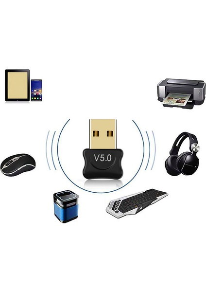 5.0 Bluetooth USB Adaptör (Yurt Dışından) fırsatları
