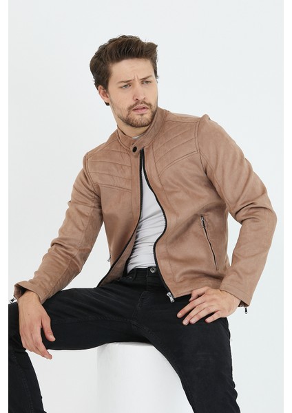 Erkek Vizyon Yeni Sezon Süet Ceket