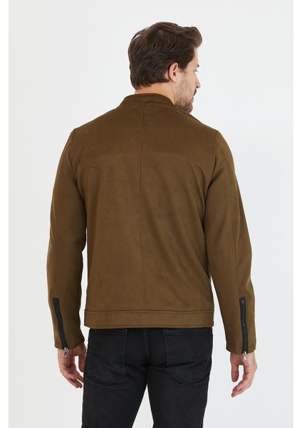 Erkek Haki Yeni Sezon Süet Ceket fırsatları