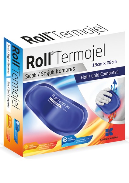 Termojel Sıcak Soğuk Jel Kompres 13 cm x 28 cm