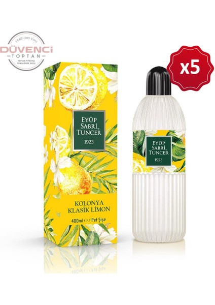 Klasik Limon Kolonyası 80 Derece Pet Şişe 400 ml fiyatları