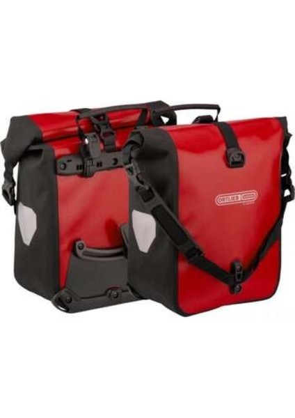 F6302 Ön Bagaj Çantası Sport-Roller Classic 25L - Kırmızı Siyah