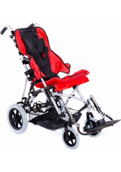 Comfort Plus Dm-Boss Kırmızı Engelli Pediatrik Baston Puset