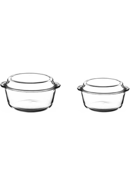 Borcam Yuvarlak 2'li Tencere Set