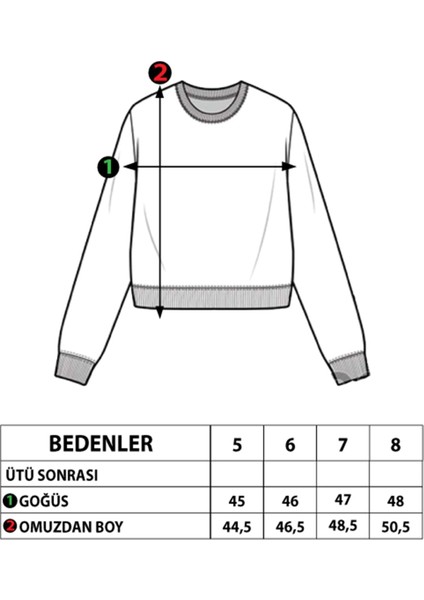 Toontoy Kız Çocuk Nakışlı Batik Desenli Sweatshirt fiyatları