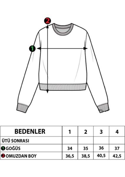 Toontoy Kız Çocuk Puantiye Desenli Sweatshirt