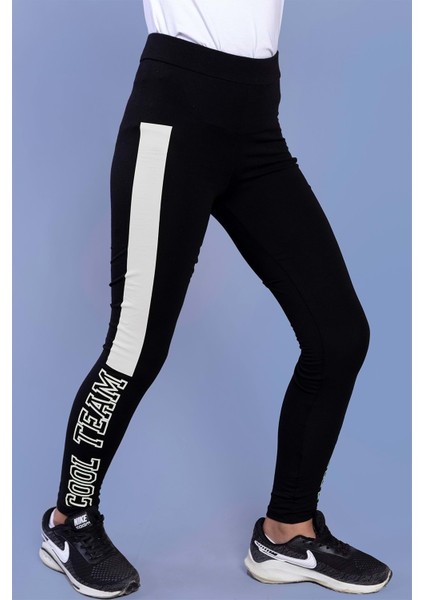 Toontoy Kız Çocuk Baskılı Tayt