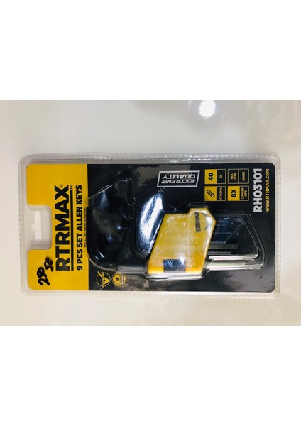 9 Parça Allen Anahtar