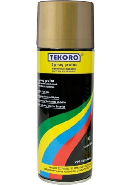 Altın Gold Sprey Boya 400ML Ral 2599