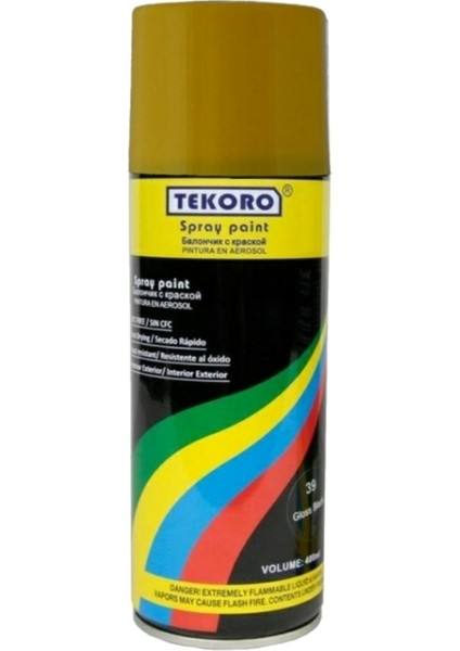 Trafik Sarısı Sprey Boya 400ML Ral 1023