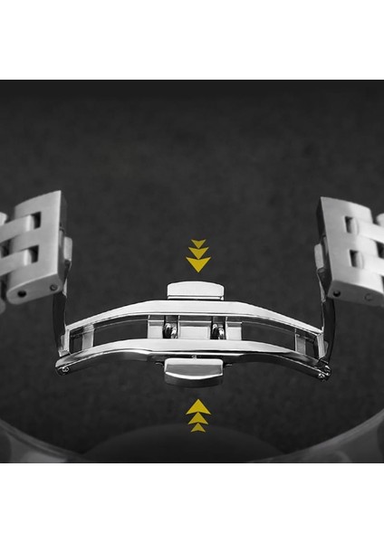 Huawei Watch Gt2 Pro Uyumlu Metal Kordon Paslanmaz Çelik Kayış Premium indirimleri