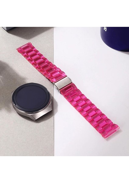 Huawei Watch Gt 2 Pro Uyumlu Kordon Renkli Şeffaf Kayış Plastik Kordon modelleri