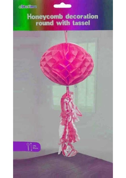 Süs Petek Modeli Püsküllü 25X85 cm Fuşya PK:1-120 fiyatları