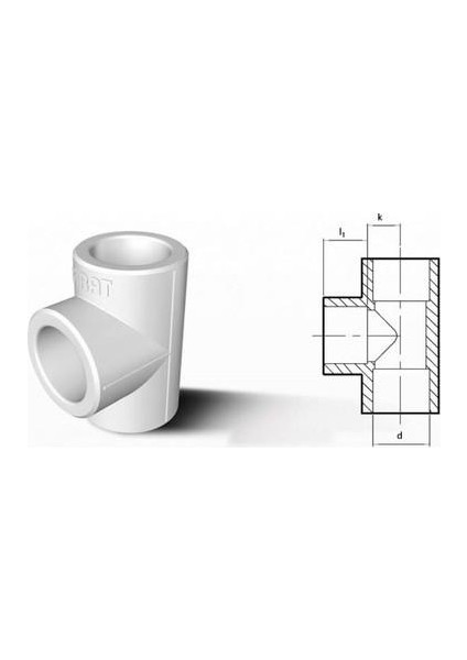 Pprc 20 mm Te Parça ( 5 Adet )
