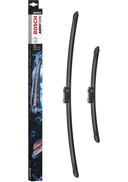 Aerotwin Silecek Seti - [650/380 Mm] Fıat Punto (2007 - 2017) [199..] - AM 466 S