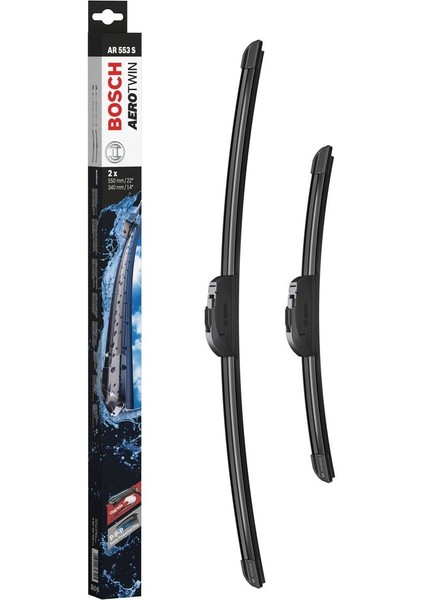Aerotwin Silecek Seti - [550/340 Mm] Hyundaı Getz (2002 - 2009) [Tb] - AR 553 S