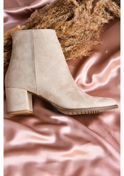 Bej Süet Kadın Bot G654013102 fırsatları