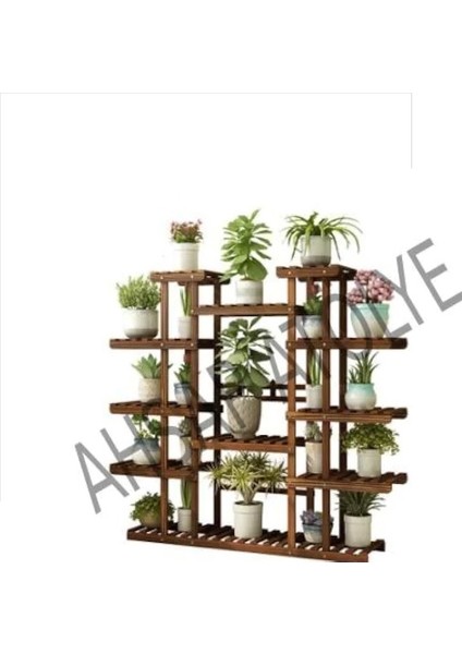 Ahşap Çiçeklik Balkon Salon Ev Dekorasyon Videolu Kurulum