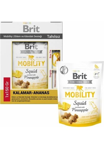 Brıt Care Dog Snack Mobility Squıd 150G