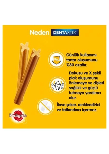 Dentastix 7'li Ödül Maması 270 G Large fiyatları