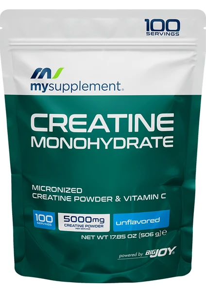 Mysupplement Mikronize Kreatin Creatine Monohyrate Doypack 500g