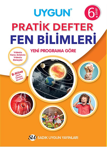 6. Sınıf Yeni Pratik Defter Fen Bilimleri