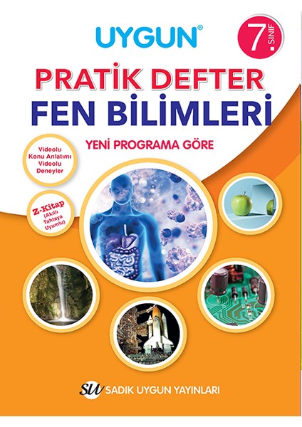 7. Sınıf Yeni Pratik Defter Fen Bilimleri