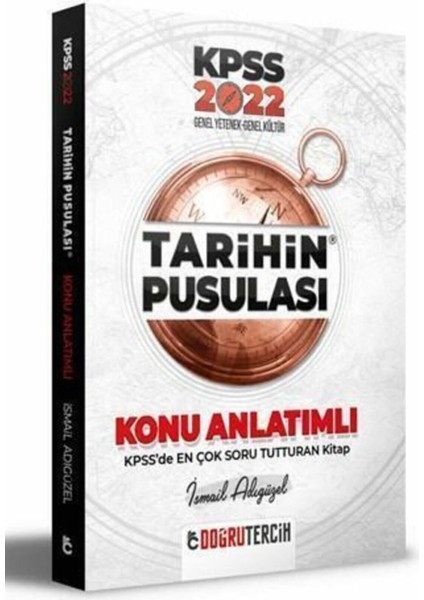 Doğru Tercih Yayınları KPSS 2022 Tarihin Pusulası Konu Anlatımı