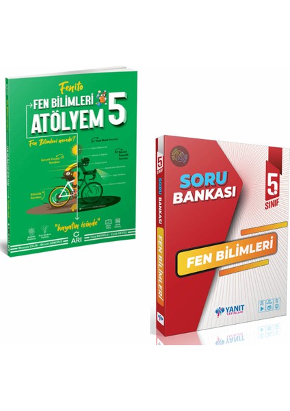 5.Sınıf Fenito Fen Bilimleri Atölyem ve Yanıt Fen Bilimleri Soru Bankası