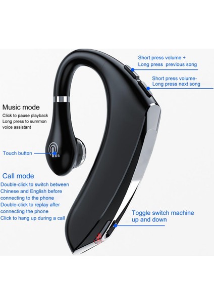 Kablosuz Bluetooth Kulaklık Siyah (Yurt Dışından) fırsatları