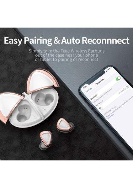 M2-Hb Tws Bluetooth Kulaklık Beyaz (Yurt Dışından) fırsatları