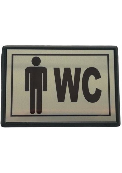 Yönlendirme Küçük Wc Bay 10X7 cm