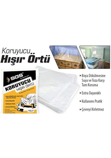 4005 Hışır Boya Örtüsü 50 M2 4X12,5