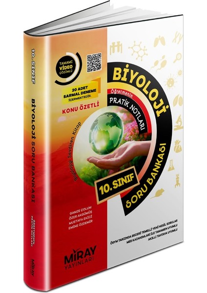 10. Sınıf Biyoloji Konu Özetli Soru Bankası